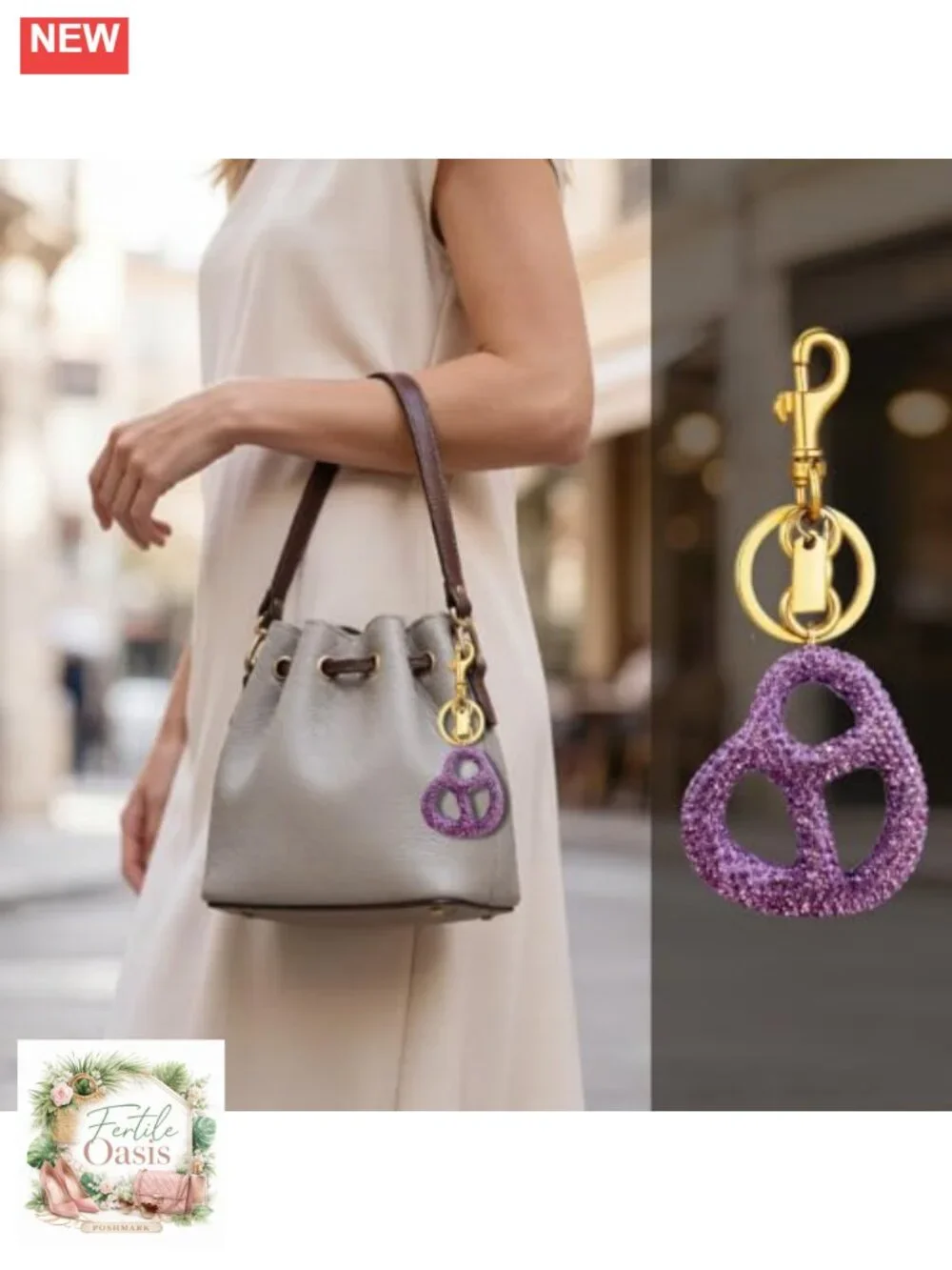 Cute Bag Charm for Handbags, Purse Charm for Women, Durable Accessory